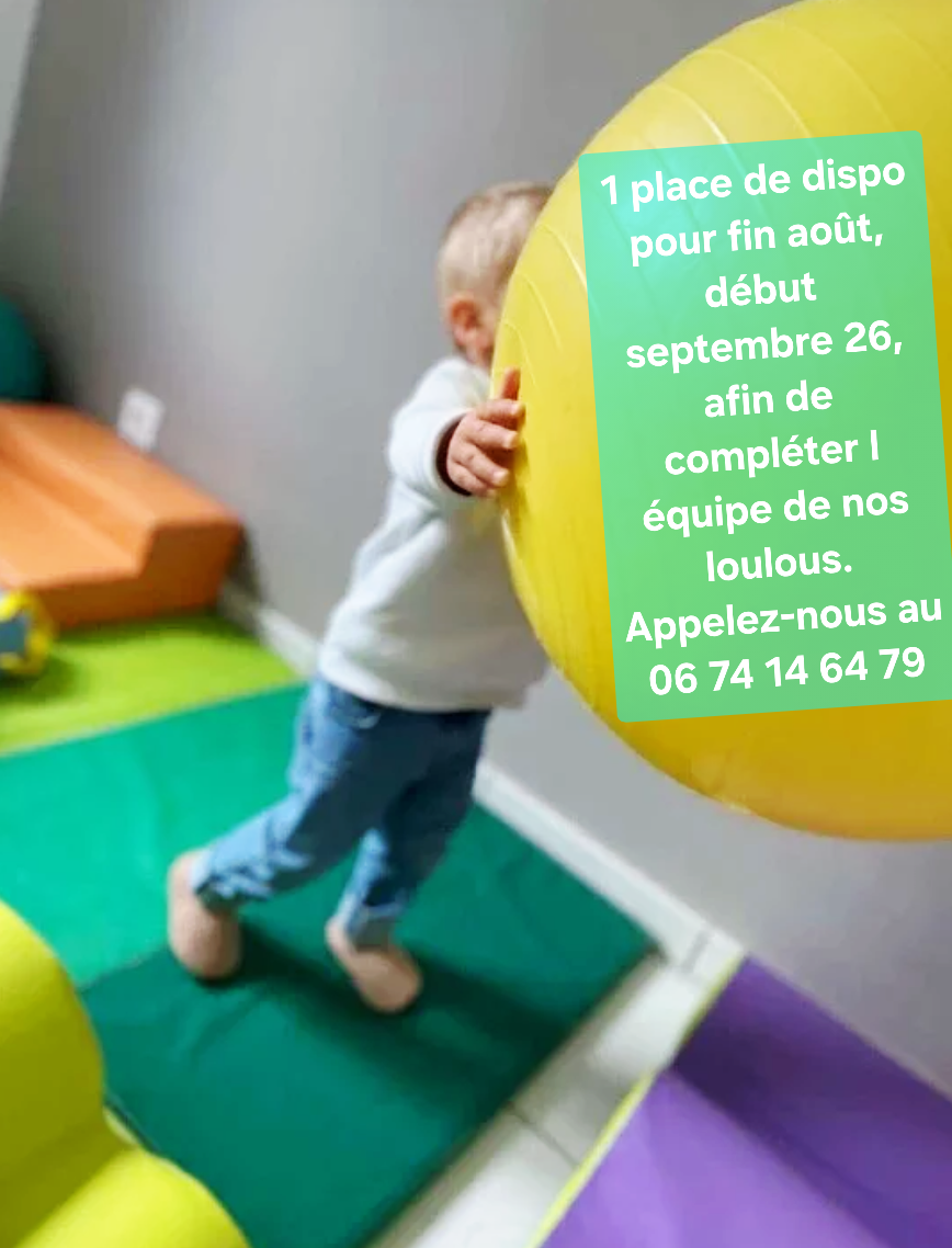 place de disponible pour la rentrée